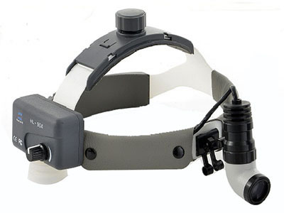 Lámpara frontal LED para odontólogos