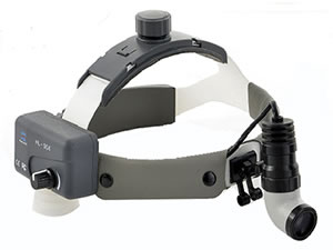 Lámpara frontal LED para odontólogos