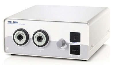 Fuente de luz halógena